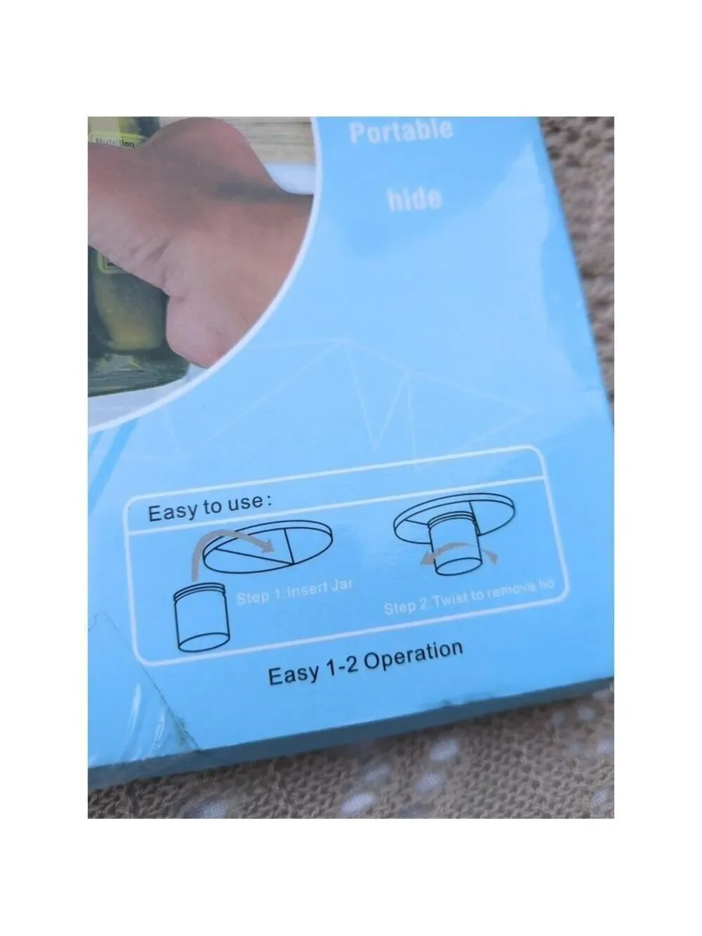 Jar Opener - Bottle Opener - Under Cabinet Jar, Lid‎ & Bottle Opener. New